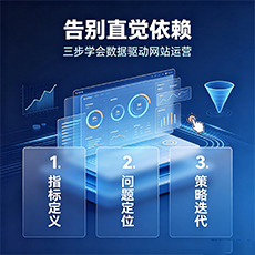衡阳建站-告别直觉依赖：三步学会数据驱动网站运营