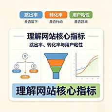 衡阳建站-理解网站核心指标：跳出率、转化率与用户粘性