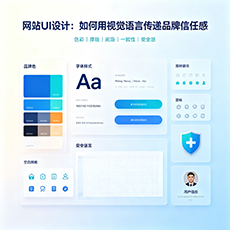 衡阳建站-网站UI设计：如何用视觉语言传递品牌信任感