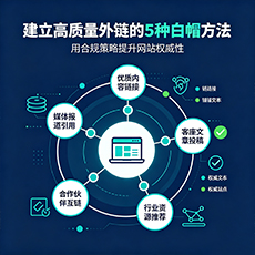 衡阳建站-建立高质量外链的5种白帽方法
